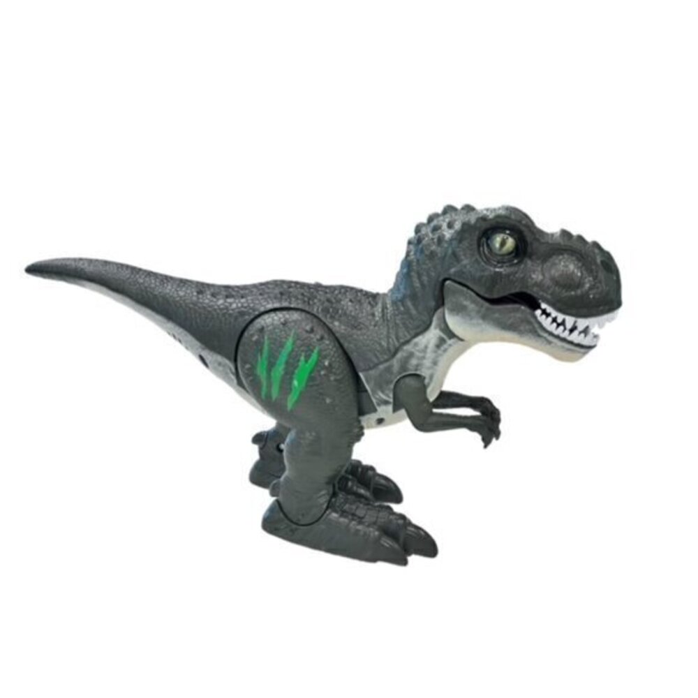 Zuru Robo Alive Robotic Pet Interactive Green‎ Attacking T-Rex Dinosaur WORKS!